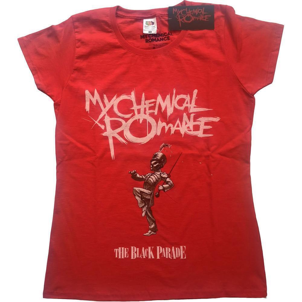 My Chemical Romance Womens T Shirt The Black Parade Cover